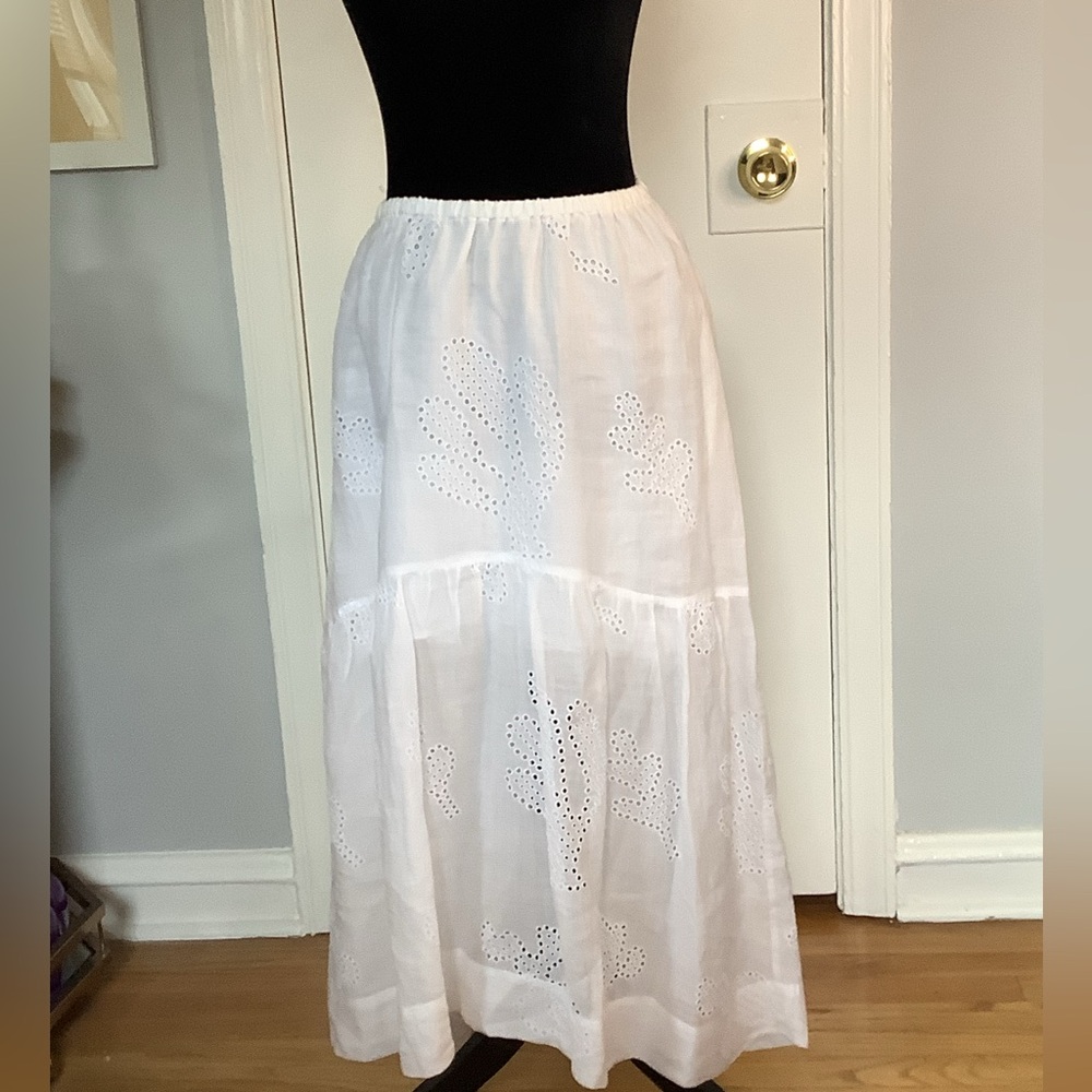 FRAME White Skirt